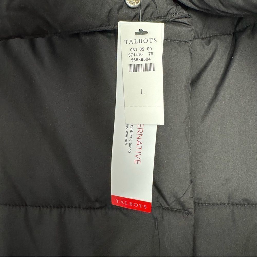 Talbots puffer jacket size Large - Picture 4 of 6